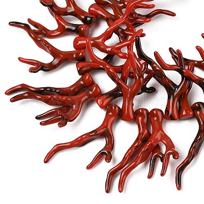 Нити бусин из непрозрачного акрила SACR-P033-02B-06-1