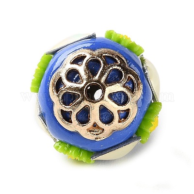 Ручная полимерная глиняная индонезия бисер IPDL-P005-04KCG-01-1