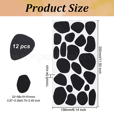 Wholesale Felt Messy Dots Self-Adhesive Stickers 