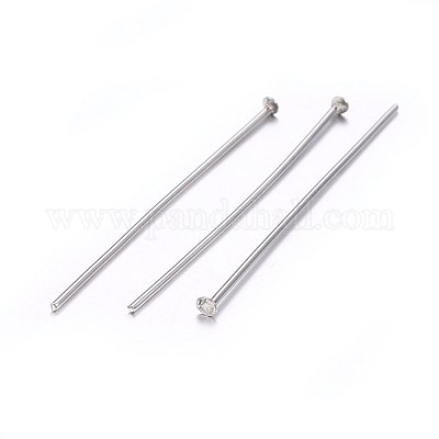 Wholesale 304 Stainless Steel Flat Head Pins 