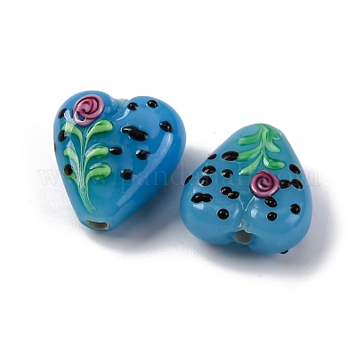 Бусины лэмпворк  LAMP-G165-01C-1