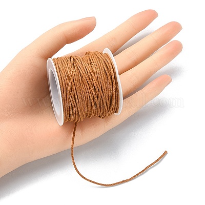 20м вощеных хлопковых шнуров&nbsp;YC-YW0001-05-290-1