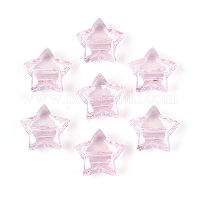 Прозрачные акриловые бусины TACR-T028-63A-1