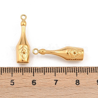 Подвеска из нержавеющей стали 304 со стразами STAS-H241-36G-1