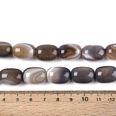 Природный агат бисер нитей G-N356-02A-02-1