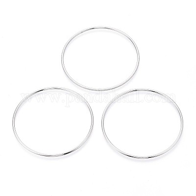 Набор из 3 браслета из нержавеющей стали 304 для женщин BJEW-N033-01P-1