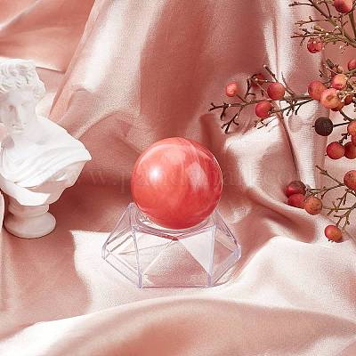 2шт 2 стиля натуральный кварцевый хрустальный шар DJEW-CP0001-08-1