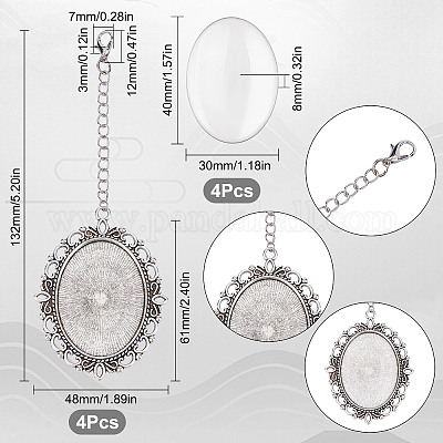 Наборы для изготовления кулонов своими руками DIY-SC0020-65-1
