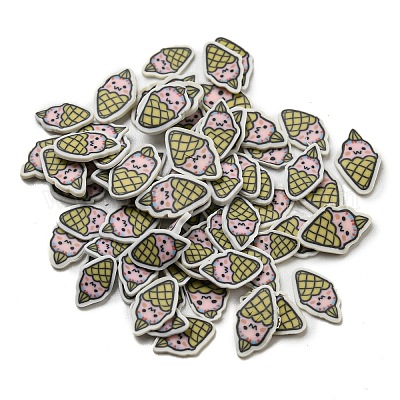 Бусины из полимерной глины  CLAY-P003-13A-1