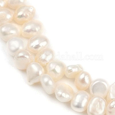 Нити из натурального культивированного пресноводного жемчуга PEAR-P064-19D-08A-1