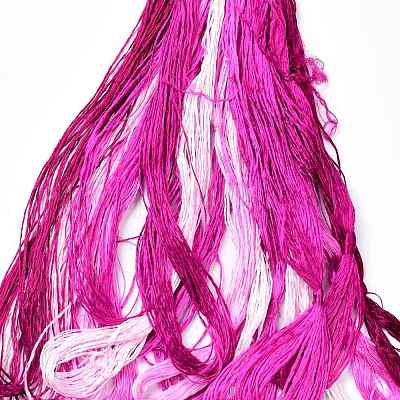 Настоящие шелковые нитки для вышивки OCOR-D012-01M-1