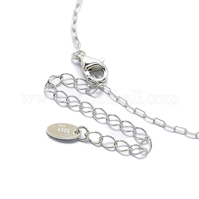 Ciondolo Con Collana Vintage In Argento 925 Con Inserti In Oro Rosa - Foto 2