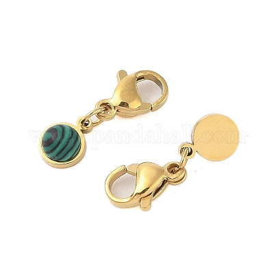 Ионное покрытие (ip) 316 хирургическая нержавеющая сталь подвесные украшения STAS-A097-04G-01-1