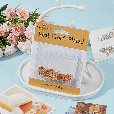 50 шт. латунные скобы для ледоруба KK-BBC0008-65-1