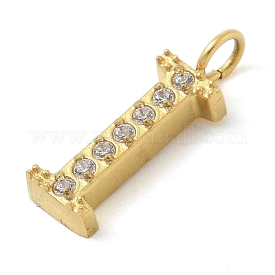 Ионное покрытие (ip) 304 нержавеющая сталь микропаве кубический цирконий подвески STAS-Z107-03G-09-1