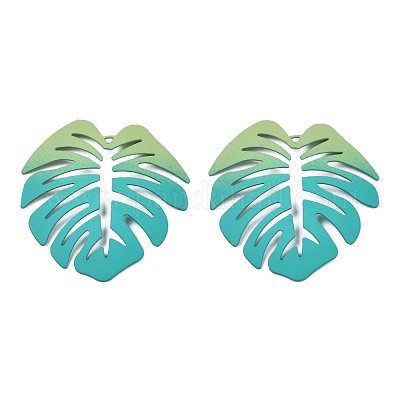 Распыленные окрашенные железные подвески&nbsp;IFIN-N008-025-A02-1