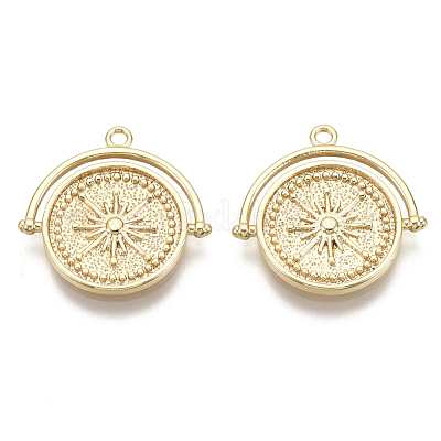 Латунные подвески&nbsp;KK-R136-037-NF-1