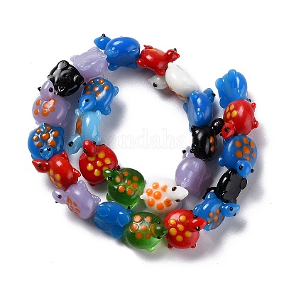 Бусины лэмпворк &nbsp;LAMP-F020-04-1