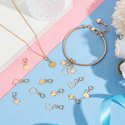 40 шт. 4 стиля европейских подвесок из нержавеющей стали 304 PALLOY-UN00005-1