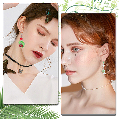 240 шт. 12-х цветные крючки для сережек из нержавеющей стали 304 STAS-SC0006-45-1