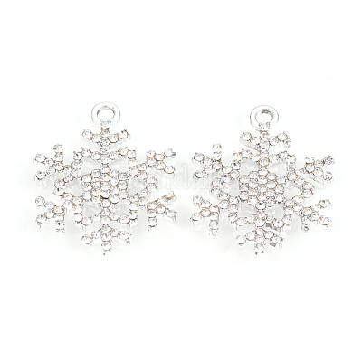 Подвески из сплава и страза ALRI-Q234-042P-1