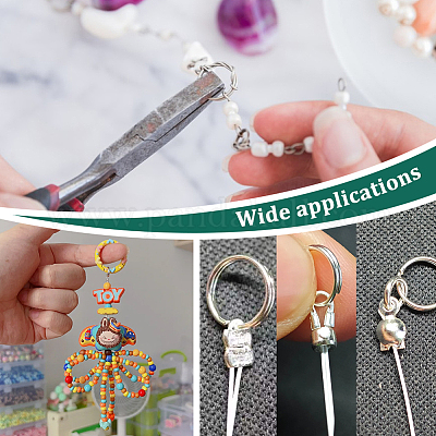 18 шт. 3 стиля 925 разъемных соединительных кольца из стерлингового серебра STER-UN0001-20-1