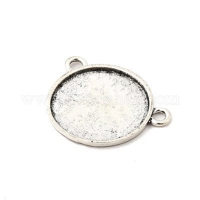 Плоские круглые сплавные коннекторы кабошоны FIND-NH0001-18AS-1