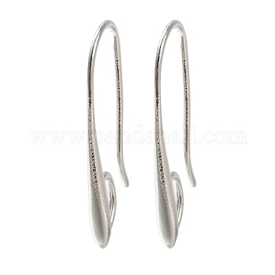 Латунные крючки для сережек KK-H502-11S-1