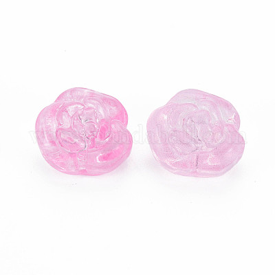 Perles de verre de peinture de cuisson transparente&nbsp;X-GLAA-S190-022-A05-1