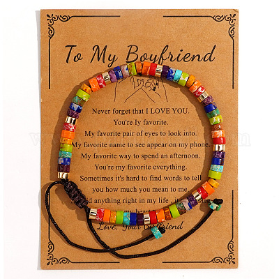 Браслет из императорской яшмы в европейском и американском стиле с картой AM5655-25-1