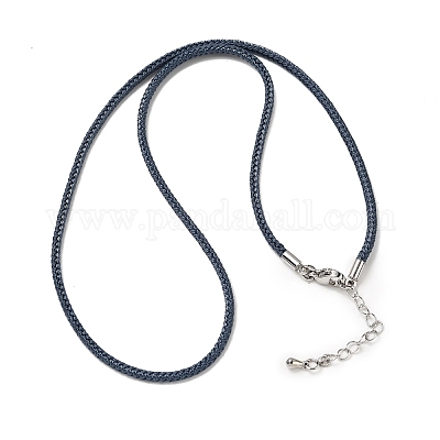 Изготовление ожерелья из плетеного нейлонового шнура толщиной 2.5 мм FIND-G095-01P-14-1