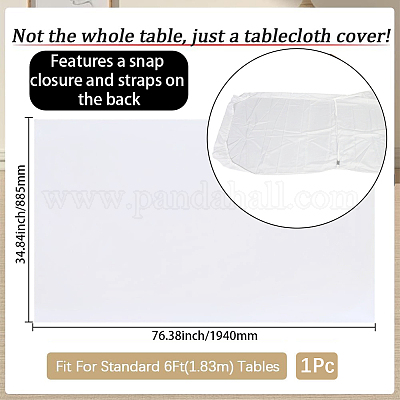 Tischdecke aus Polyester&nbsp;AJEW-WH20054-374B-1