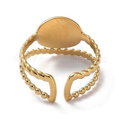 Ионное покрытие (ip) 304 нержавеющая сталь открытые манжетные кольца компоненты STAS-M323-58G-1