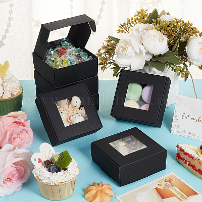 Бумажный подарочный ящик для хранения CON-WH0001-27A-02-1