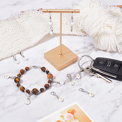 2 комплект подвесок из акрила с покрытием HJEW-PH0001-59-1