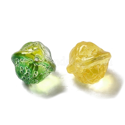 Прозрачные стеклянные бусины&nbsp;GLAA-D025-04A-1