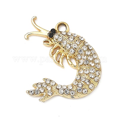 Подвески из сплава и страза PALLOY-P313-12C-G-1