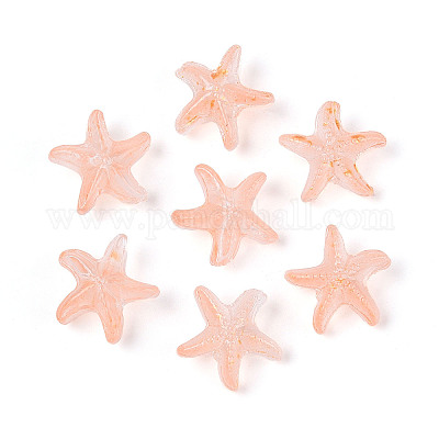 Матовые стеклянные бусины FGLA-T005-01H-1