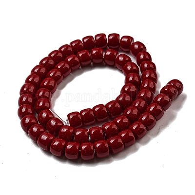 Непрозрачное стекло бисер нитей X-GLAA-NH0002-B07-1