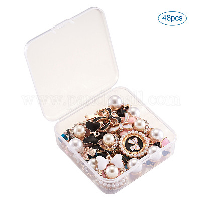 Подвески из эмали и сплава ENAM-TA0002-10-1