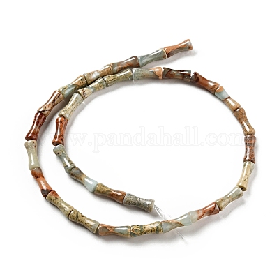 Натуральные бусины из аква терра яшмы G-E071-B02-1