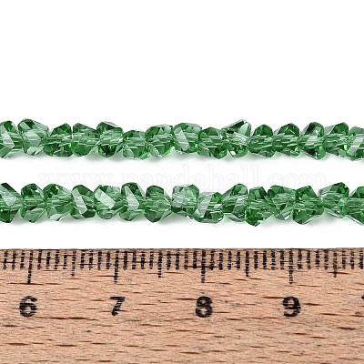 Прозрачные стеклянные бусины GLAA-N018-4mm-27-1