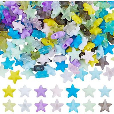 Звездный замок из пластикового шнура из ПВХ для крышки рта KY-FH0001-05-1