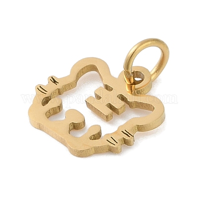 Подвески из нержавеющей стали 304 STAS-L279-001G-03-1