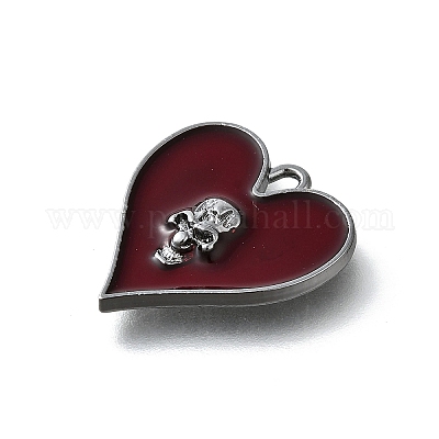 Подвески из эмали в готическом стиле PALLOY-R157-06B-08A-1