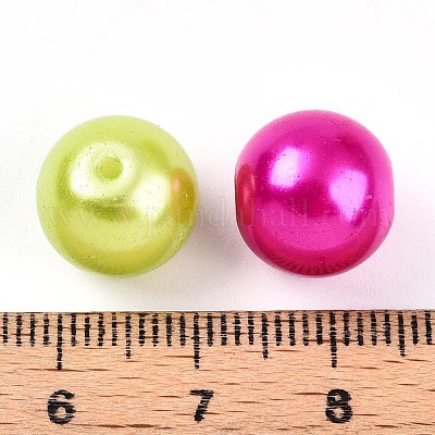 Для выпечки расписные жемчужные стеклянные жемчужные бусины HY-Q003-12mm-M01-1