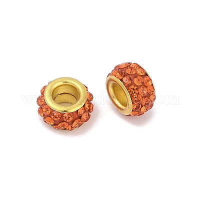 Сплав горный хрусталь глина паве бусины ALRI-D300-04G-05-1