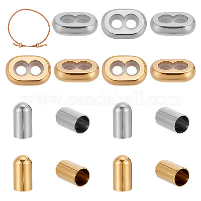 4 комплект 2-х цветных байонетных застежек из нержавеющей стали силикона STAS-AR0002-63-1