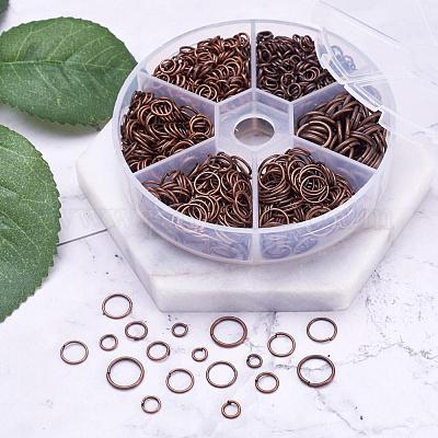 1 коробка железные соединительные колечки IFIN-MSMC010-04R-NF-1