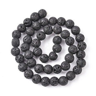 Wholesale Natural Lava Rock Beads Strands 